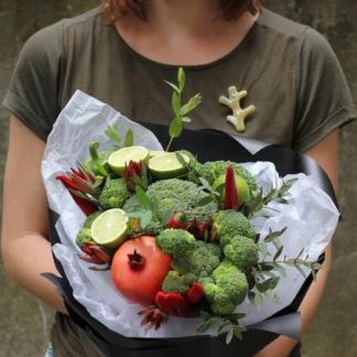 Съедобный букет 154. Букет из овощей